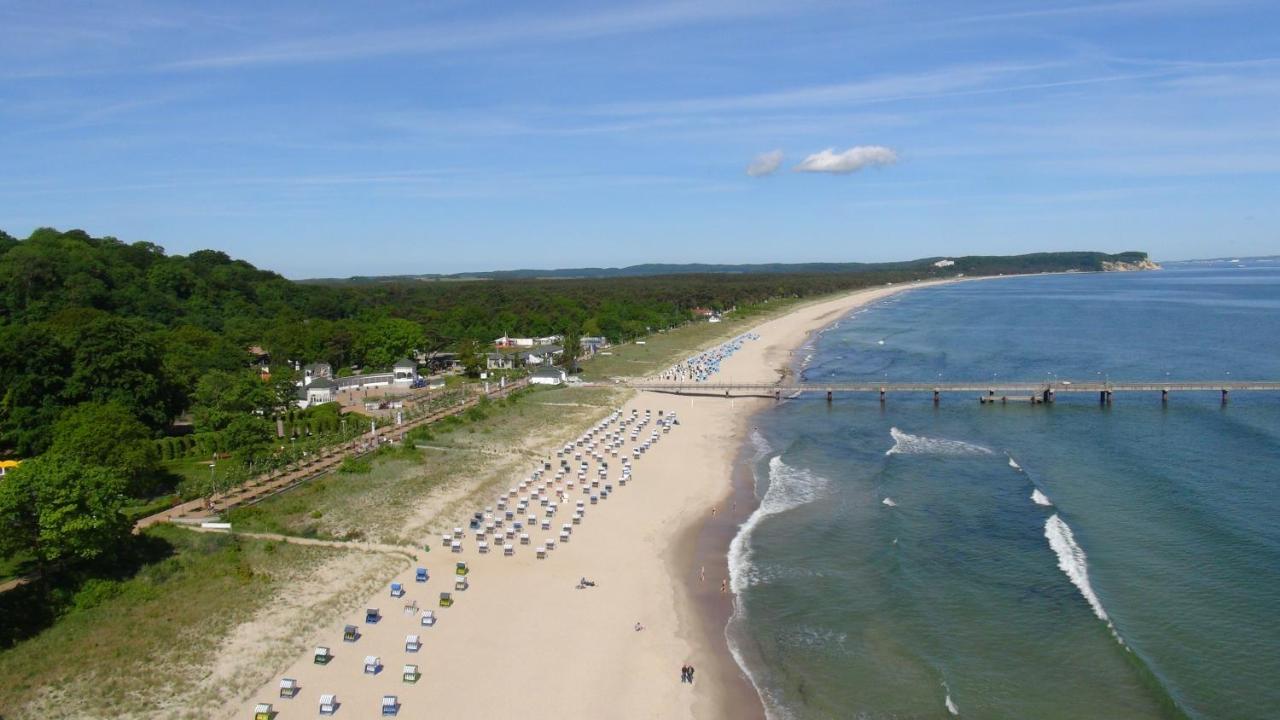 Terrasse, Gratis Nutzung Vom Ahoi Erlebnisbad Und Sauna In Sellin - Meeresblick Fewo 77 Goehren  Eksteriør bilde