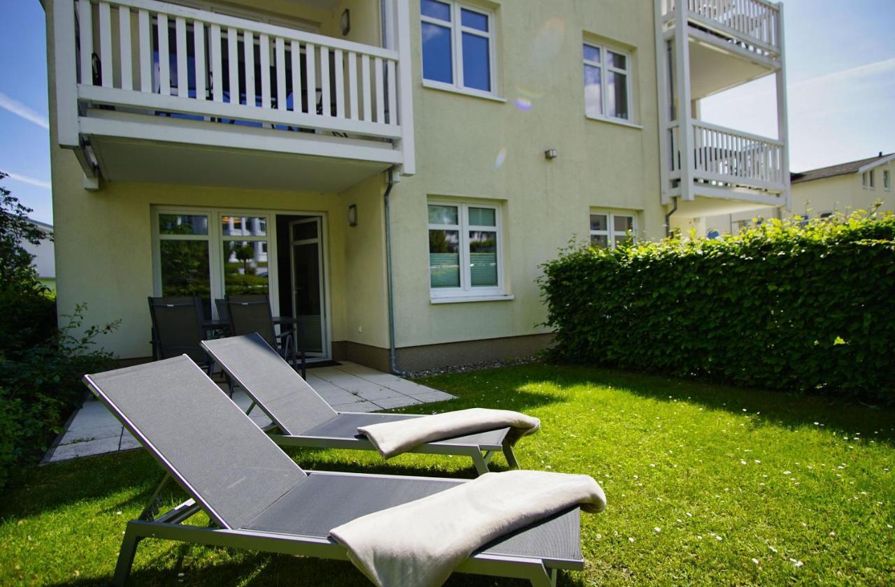 Terrasse, Gratis Nutzung Vom Ahoi Erlebnisbad Und Sauna In Sellin - Meeresblick Fewo 77 Goehren  Eksteriør bilde